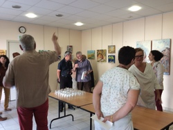 Exposition 2018 atelier peinture