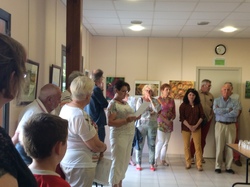 Exposition 2018 atelier peinture