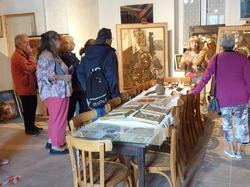 Visite exposition Raymond Rochette