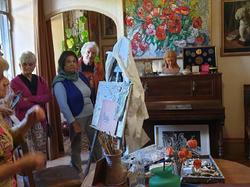 Visite exposition Raymond Rochette