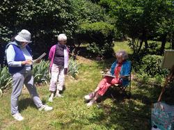 Visite exposition Raymond Rochette