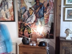 Visite exposition Raymond Rochette