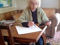 Visite exposition Raymond Rochette