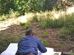 Visite exposition Raymond Rochette