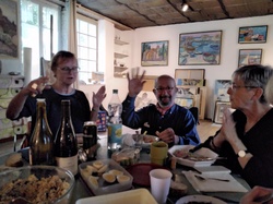 Visite exposition Raymond Rochette