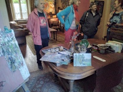 Visite exposition Raymond Rochette