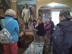 Visite exposition Raymond Rochette