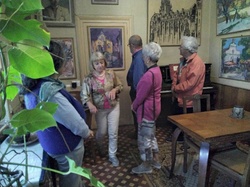 Visite exposition Raymond Rochette