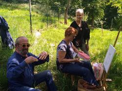 Visite exposition Raymond Rochette