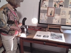 Visite exposition Raymond Rochette