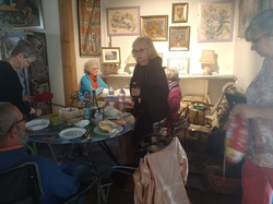 Visite exposition Raymond Rochette