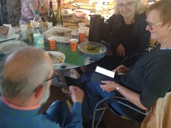 Visite exposition Raymond Rochette