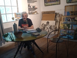 Visite exposition Raymond Rochette